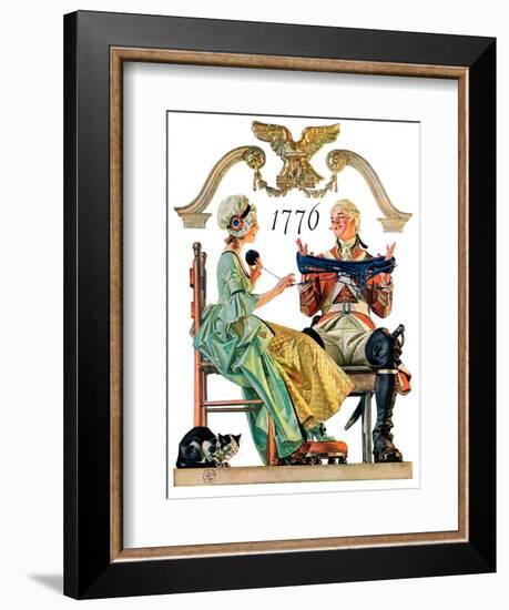 "Truce,"July 4, 1931-Joseph Christian Leyendecker-Framed Giclee Print