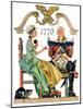 "Truce,"July 4, 1931-Joseph Christian Leyendecker-Mounted Giclee Print