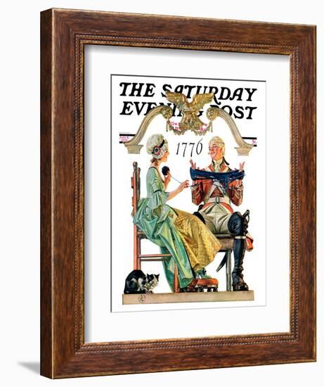 "Truce," Saturday Evening Post Cover, July 4, 1931-Joseph Christian Leyendecker-Framed Giclee Print