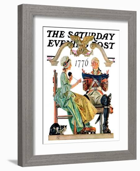 "Truce," Saturday Evening Post Cover, July 4, 1931-Joseph Christian Leyendecker-Framed Giclee Print