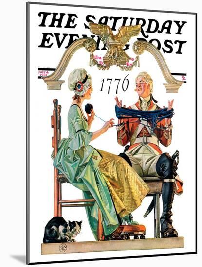 "Truce," Saturday Evening Post Cover, July 4, 1931-Joseph Christian Leyendecker-Mounted Giclee Print