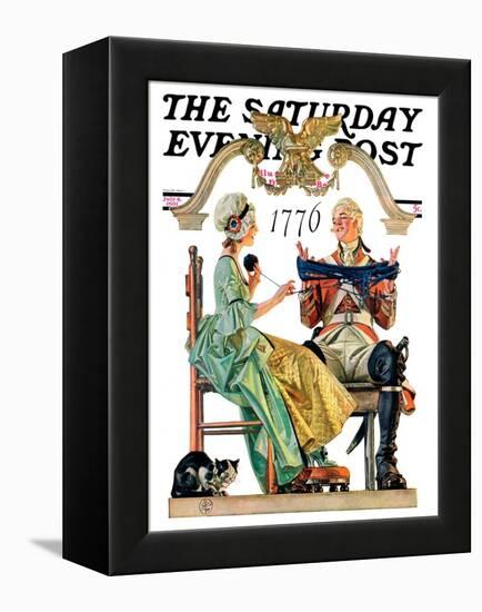 "Truce," Saturday Evening Post Cover, July 4, 1931-Joseph Christian Leyendecker-Framed Premier Image Canvas