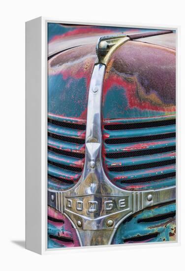 Truck Detail III-Kathy Mahan-Framed Premier Image Canvas