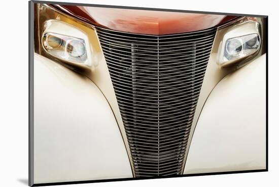 Truck front-end detail of classic street rod, Street Rod Nationals, Louisville, Kentucky-Adam Jones-Mounted Photographic Print