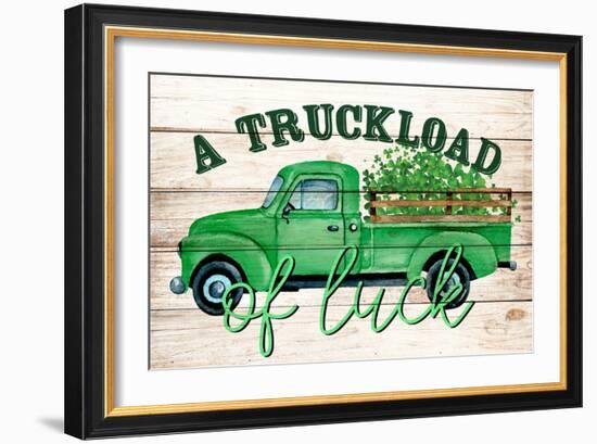 Truck of Luck-Kimberly Allen-Framed Art Print