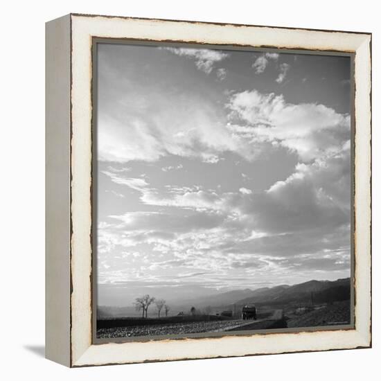Truck on a Rural Road in Part of the Poor Valley, Home of Folk Music Legends the Carter Family-Eric Schaal-Framed Premier Image Canvas