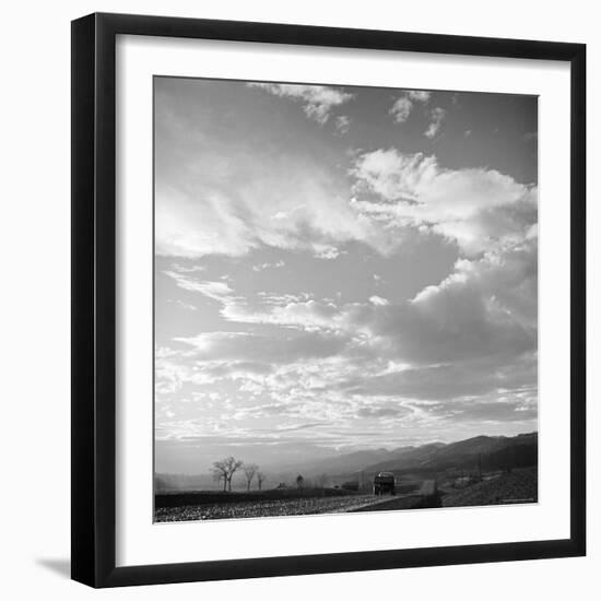 Truck on a Rural Road in Part of the Poor Valley, Home of Folk Music Legends the Carter Family-Eric Schaal-Framed Photographic Print