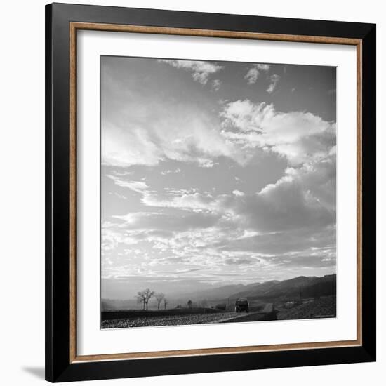 Truck on a Rural Road in Part of the Poor Valley, Home of Folk Music Legends the Carter Family-Eric Schaal-Framed Photographic Print