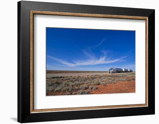 Truck Riding Through the Outback of South Australia, Australia, Pacific-Michael Runkel-Framed Photographic Print