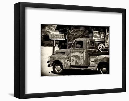 Truck - Route 66 - Gas Station - Arizona - United States-Philippe Hugonnard-Framed Photographic Print