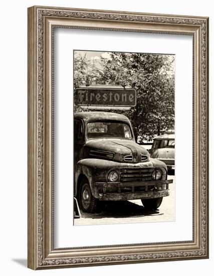 Truck - Route 66 - Gas Station - Arizona - United States-Philippe Hugonnard-Framed Photographic Print