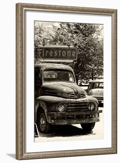 Truck - Route 66 - Gas Station - Arizona - United States-Philippe Hugonnard-Framed Photographic Print