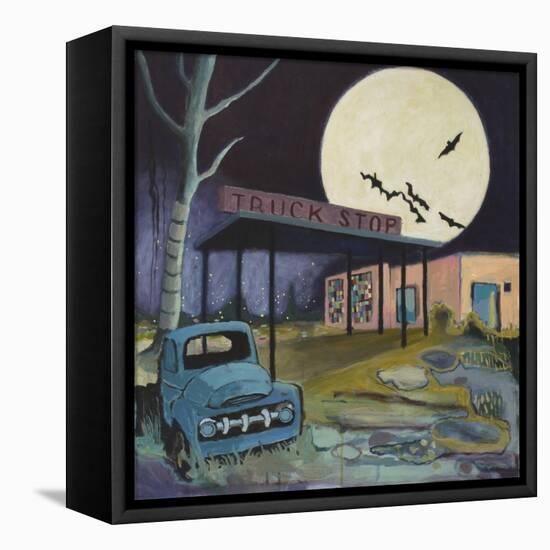 Truck Stop, 2015-Anastasia Lennon-Framed Premier Image Canvas