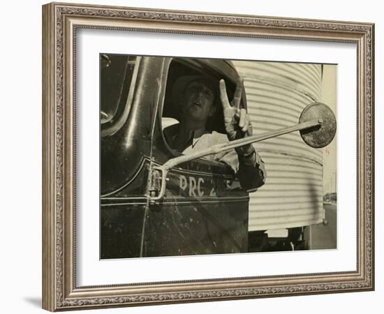 Trucking Story-Carl Mydans-Framed Photographic Print