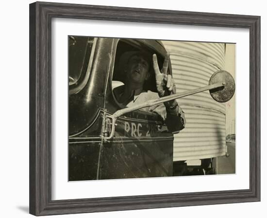 Trucking Story-Carl Mydans-Framed Photographic Print