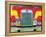 Trucking-Brian James-Framed Stretched Canvas