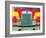 Trucking-Brian James-Framed Art Print