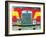 Trucking-Brian James-Framed Art Print