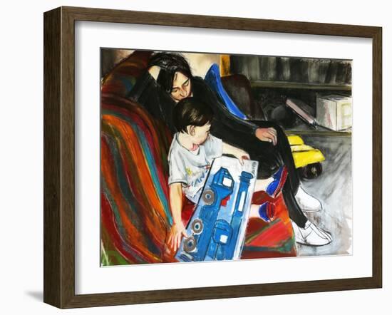 Trucks, 2004-Daniel Clarke-Framed Giclee Print