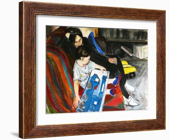 Trucks, 2004-Daniel Clarke-Framed Giclee Print