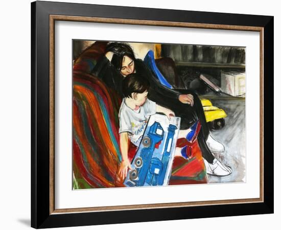 Trucks, 2004-Daniel Clarke-Framed Giclee Print