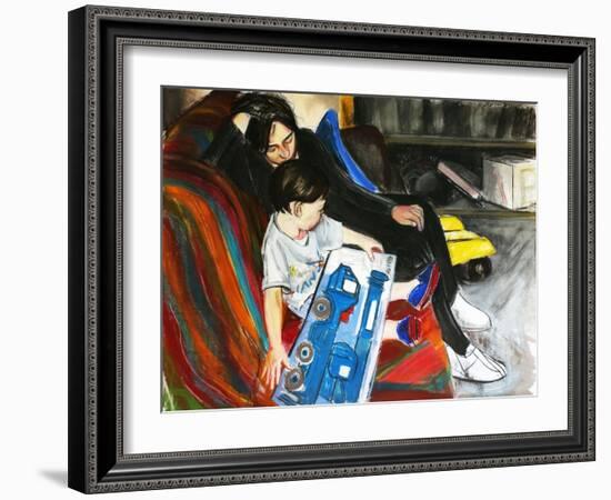 Trucks, 2004-Daniel Clarke-Framed Giclee Print