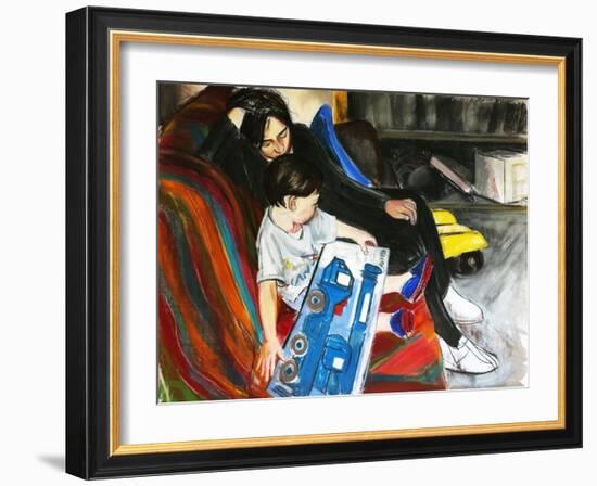 Trucks, 2004-Daniel Clarke-Framed Giclee Print