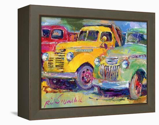 Trucks-Richard Wallich-Framed Stretched Canvas