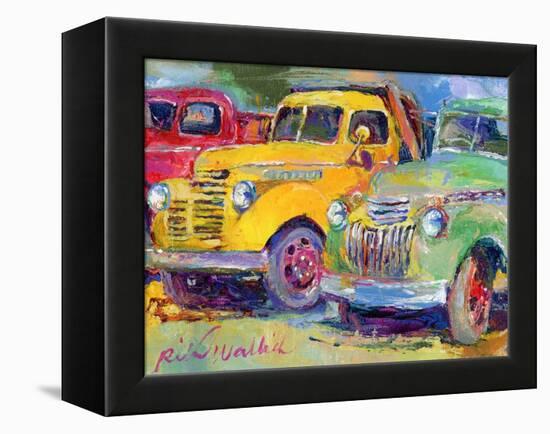 Trucks-Richard Wallich-Framed Stretched Canvas