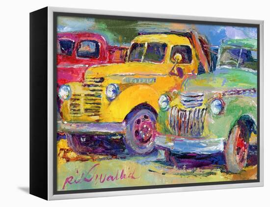 Trucks-Richard Wallich-Framed Stretched Canvas