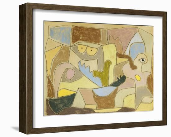 ...True Also for Plants-Paul Klee-Framed Giclee Print