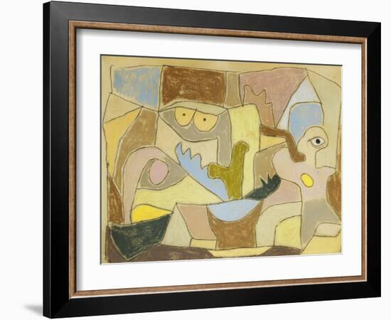 ...True Also for Plants-Paul Klee-Framed Giclee Print