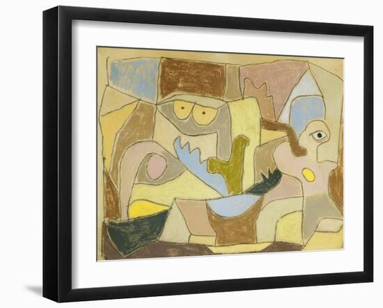 ...True Also for Plants-Paul Klee-Framed Giclee Print