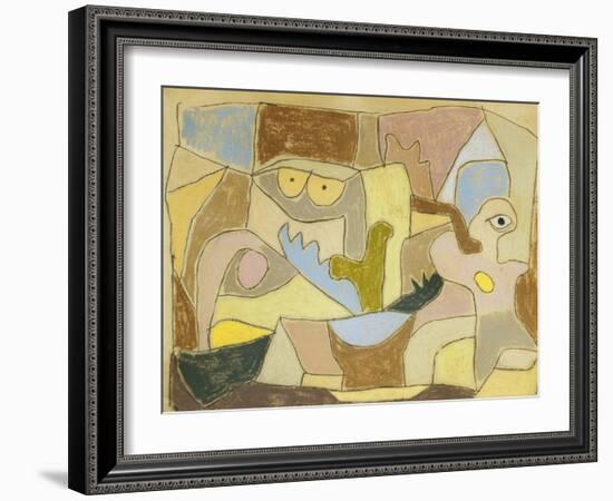 ...True Also for Plants-Paul Klee-Framed Giclee Print