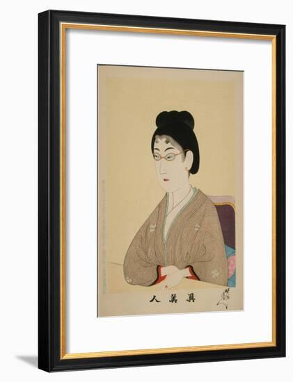 True Beauty (Shin Biji), 1897-Toyohara Chikanobu-Framed Giclee Print