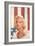 True Blue Marilyn in Pink-Chris Consani-Framed Art Print