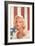 True Blue Marilyn in Pink-Chris Consani-Framed Art Print