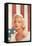 True Blue Marilyn in Pink-Chris Consani-Framed Stretched Canvas