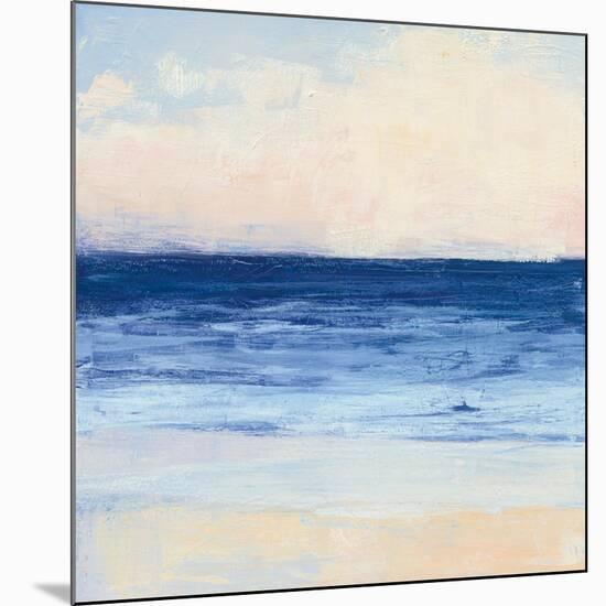 True Blue Ocean I-Julia Purinton-Mounted Premium Giclee Print