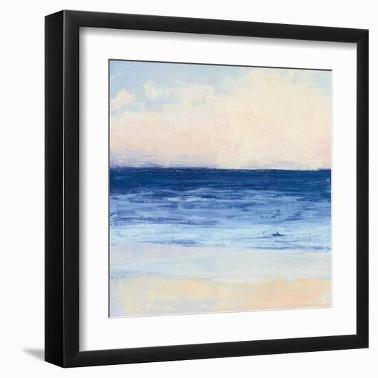True Blue Ocean I-Julia Purinton-Framed Art Print