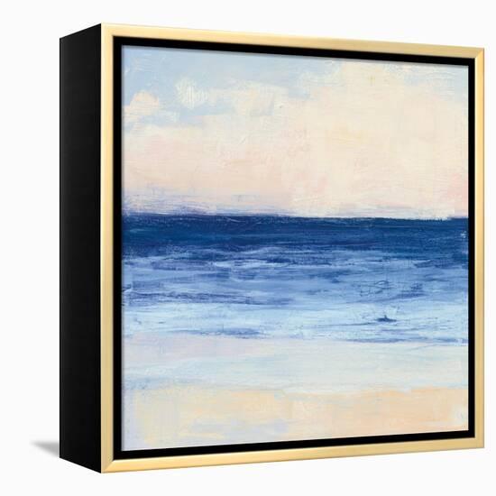 True Blue Ocean I-Julia Purinton-Framed Stretched Canvas