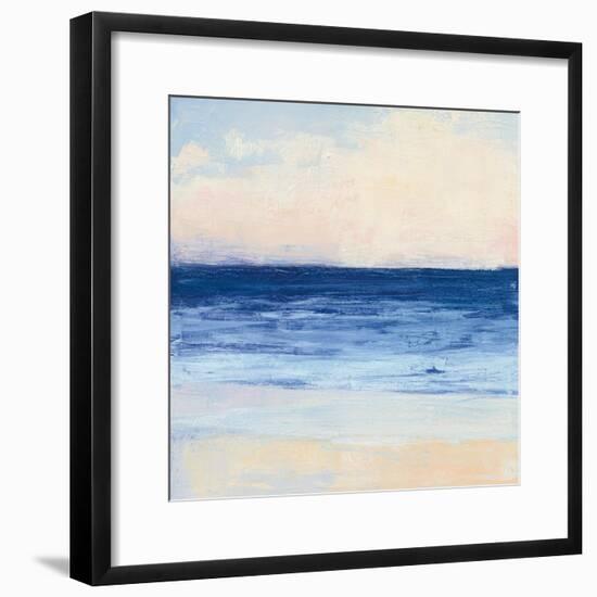 True Blue Ocean I-Julia Purinton-Framed Art Print