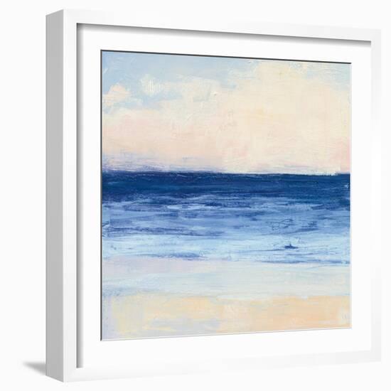 True Blue Ocean I-Julia Purinton-Framed Art Print