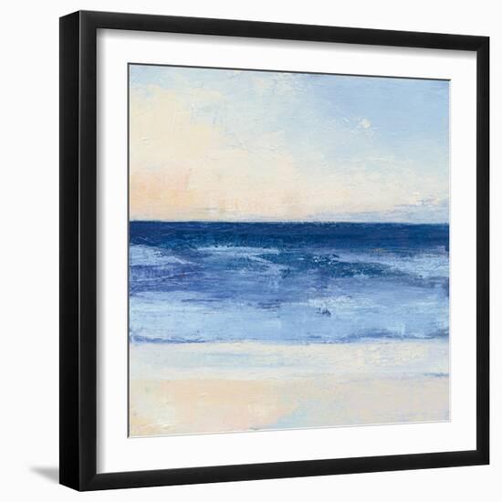 True Blue Ocean II-Julia Purinton-Framed Premium Giclee Print