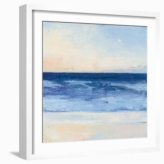 True Blue Ocean II-Julia Purinton-Framed Premium Giclee Print