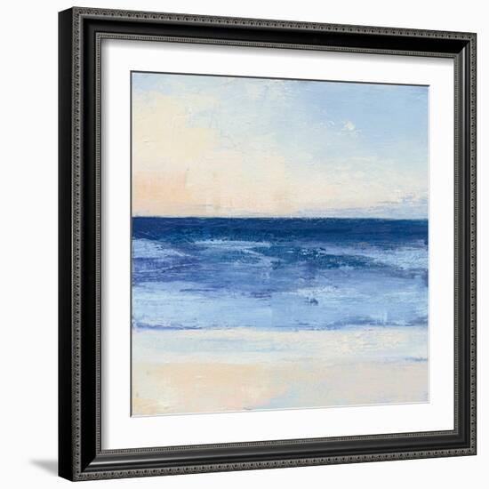 True Blue Ocean II-Julia Purinton-Framed Premium Giclee Print