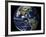 True Color Image Showing North and South America as They Would Appear from 35,000 Km Above Earth-Stocktrek Images-Framed Photographic Print