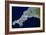 True-colour Satellite Image of Cornwall, UK-PLANETOBSERVER-Framed Photographic Print