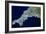 True-colour Satellite Image of Cornwall, UK-PLANETOBSERVER-Framed Photographic Print