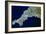 True-colour Satellite Image of Cornwall, UK-PLANETOBSERVER-Framed Photographic Print